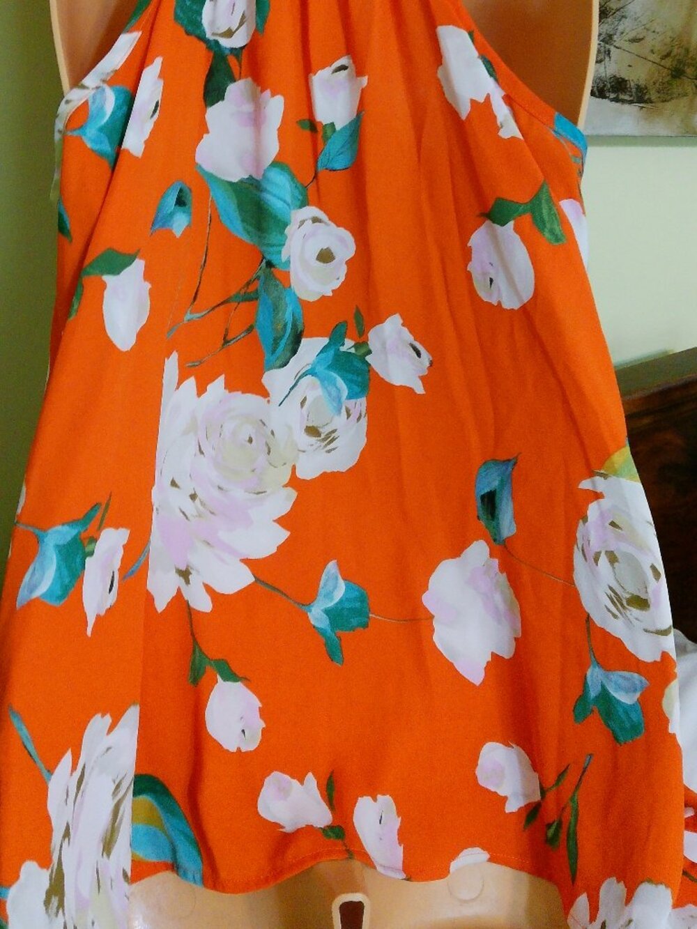 CABI BLOUSE SIZE MED GOOD CONDITION BEAUTIFUL COLORS - Picture 8 of 10